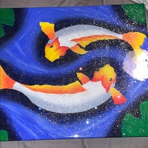 Pisces fish painting